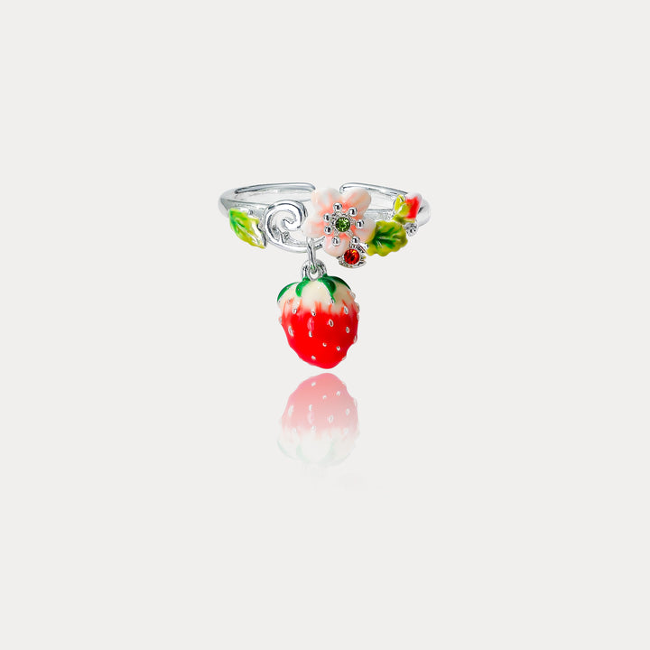 Strawberry Flower Ring