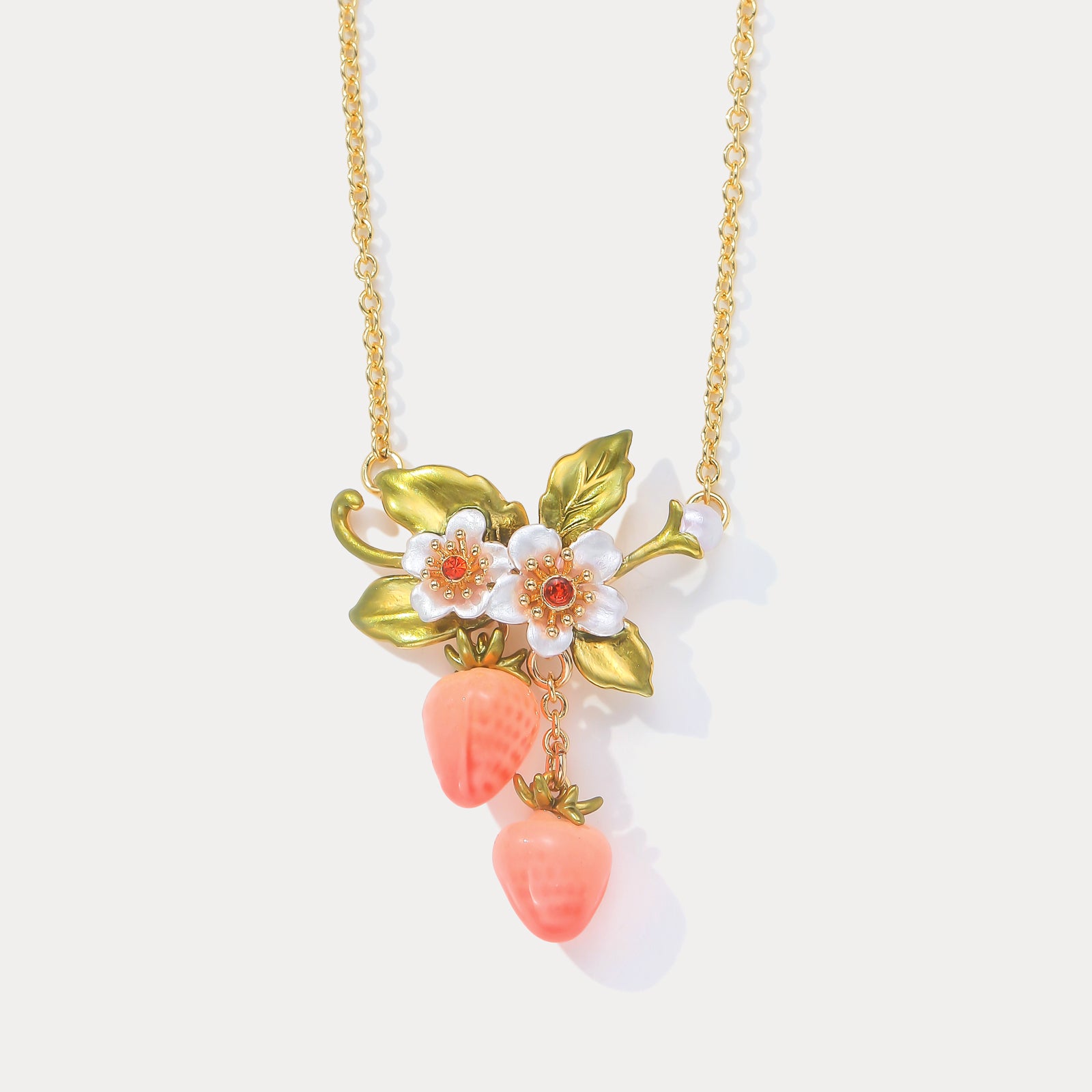 Selenichast Strawberry Necklace