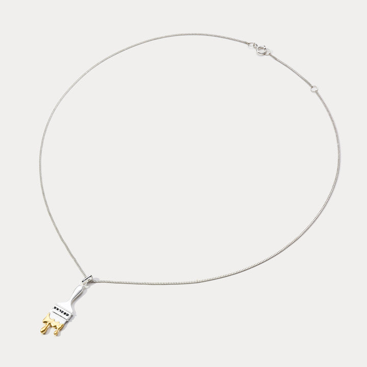 Brush necklace