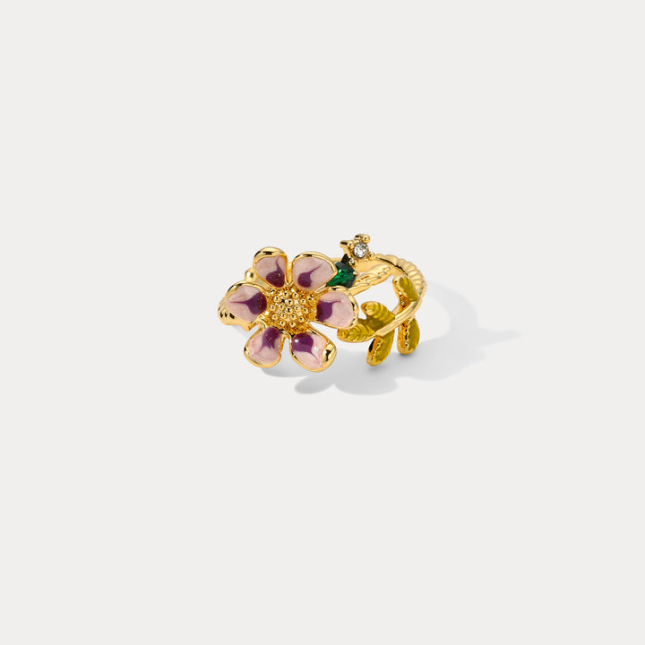 Gold Flower Ring