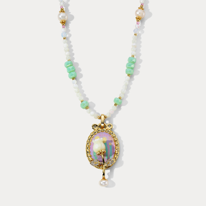 Selenichast Tulip Bead Necklace