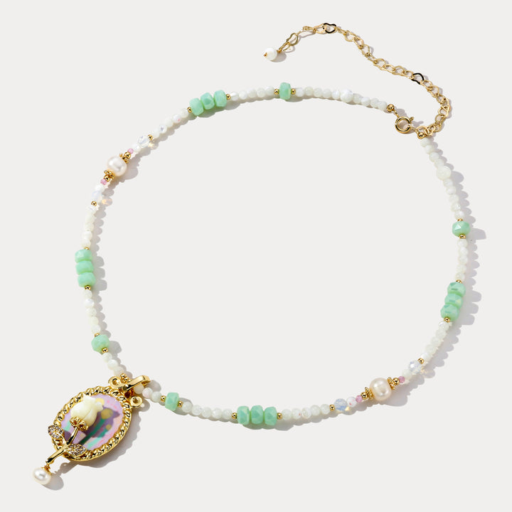Tulip Bead Necklace