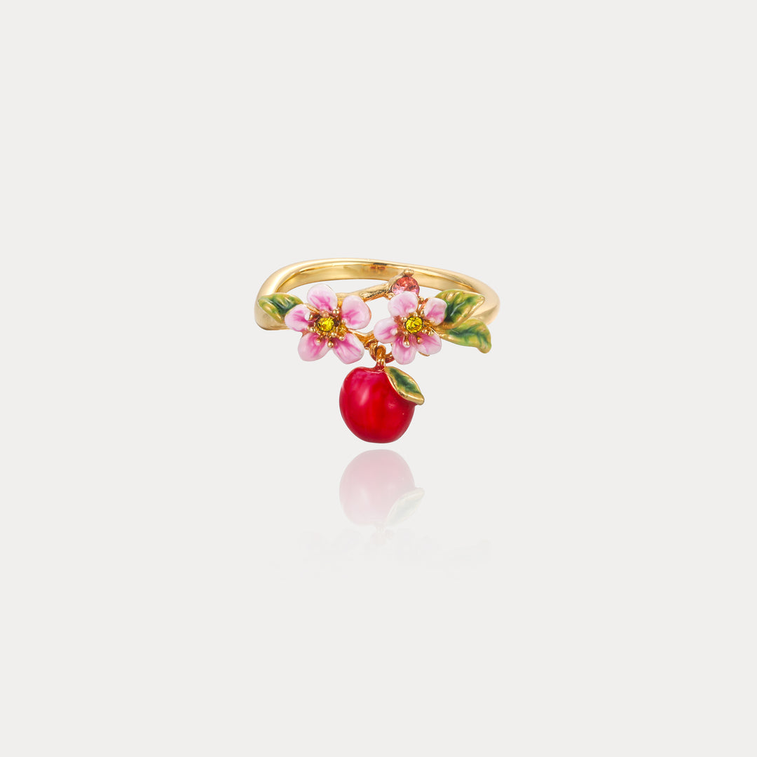 Selenichast Gold Apple Ring