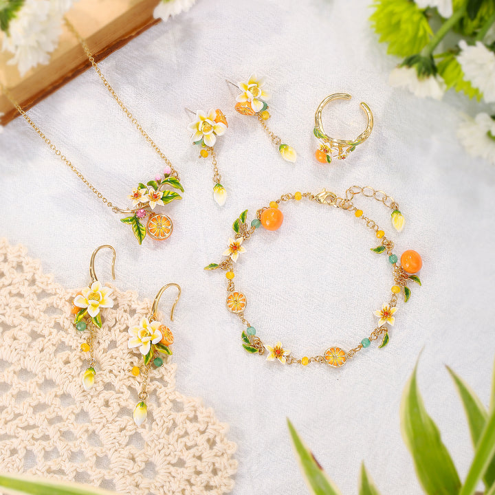 Orange Blossom Necklace