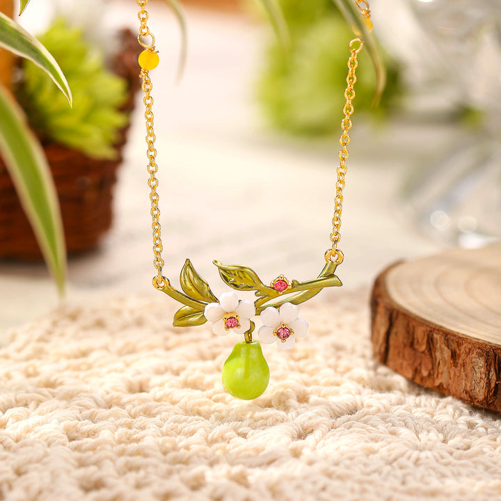 Pear Necklace Summer Jewelry