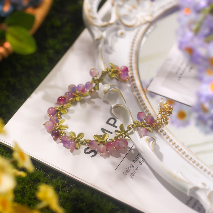 Purple Berry Bracelet
