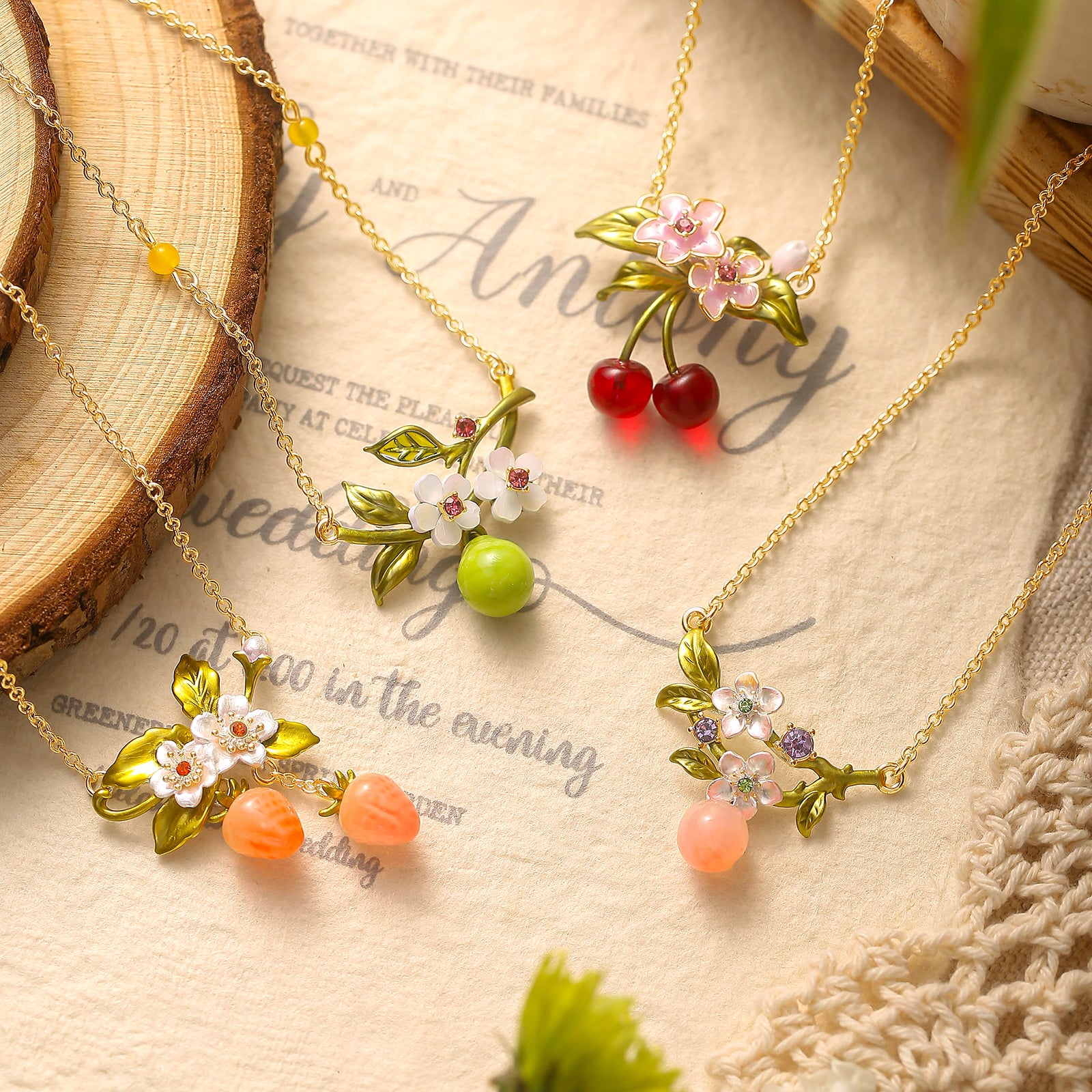 Nature Inspired Jewelry and Summer Jewelry and Glass Jewelry