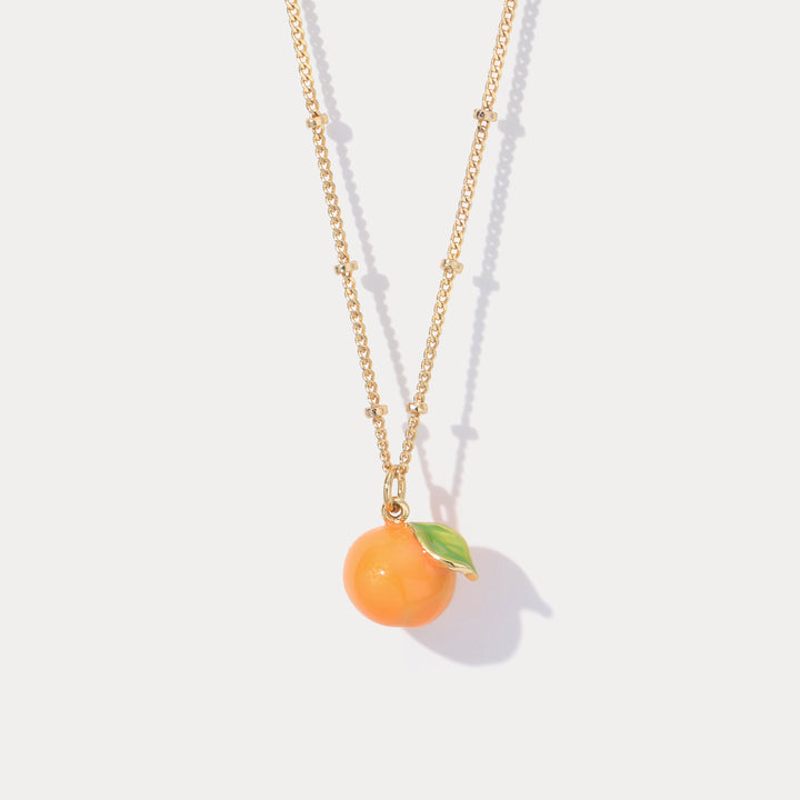 Selenichast Orange Necklace