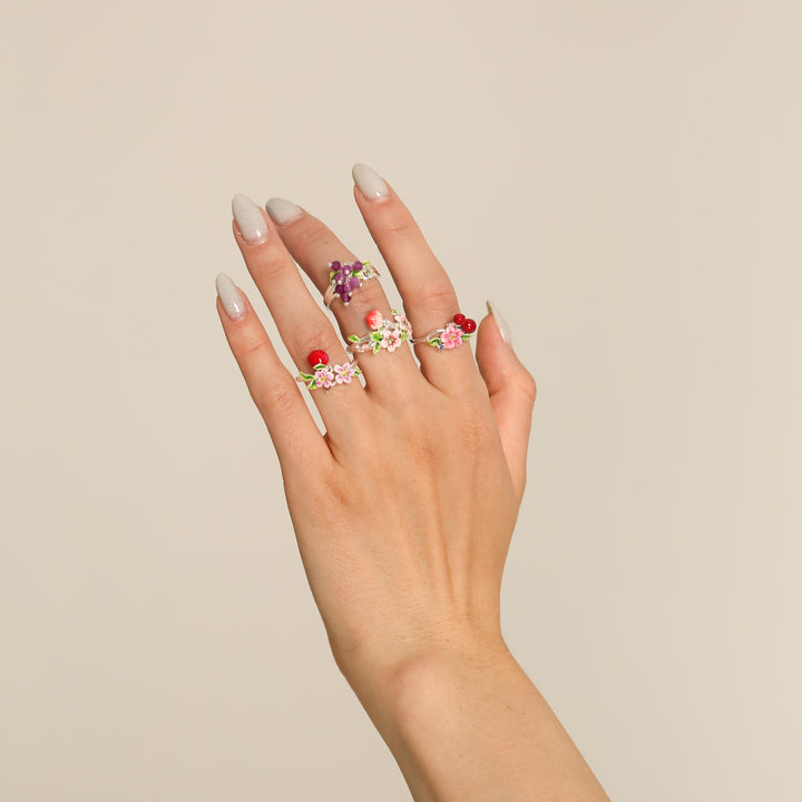 Silver Apple Ring
