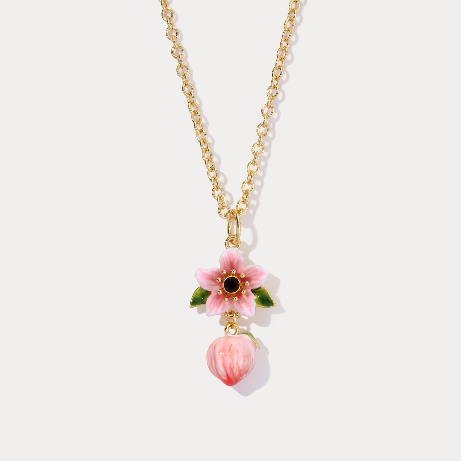 Selenichast Peach Blossom Necklace