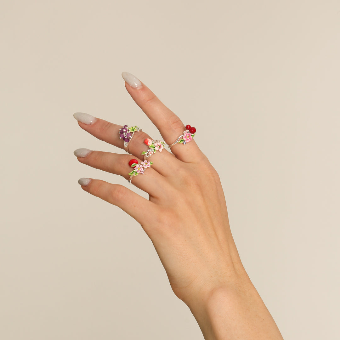 Silver Apple Ring