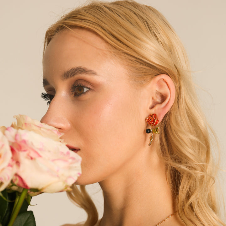 Rose Earrings