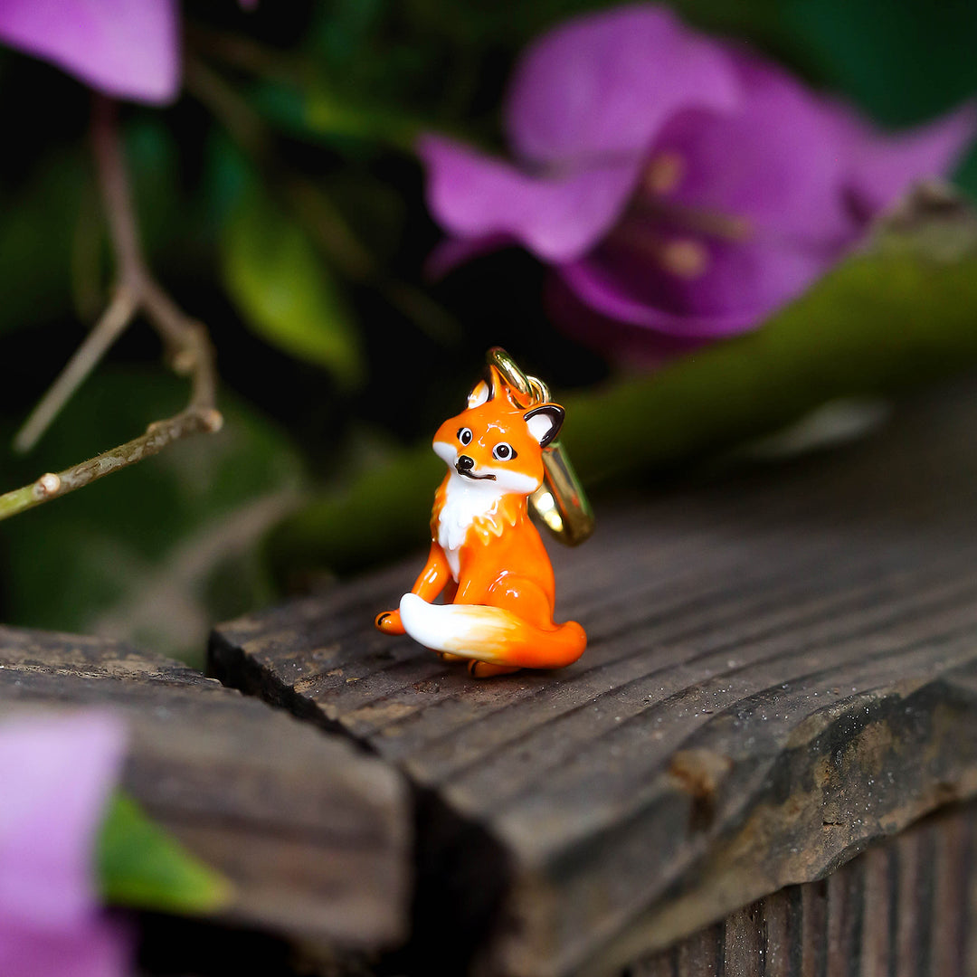 Fox Pendant Necklace
