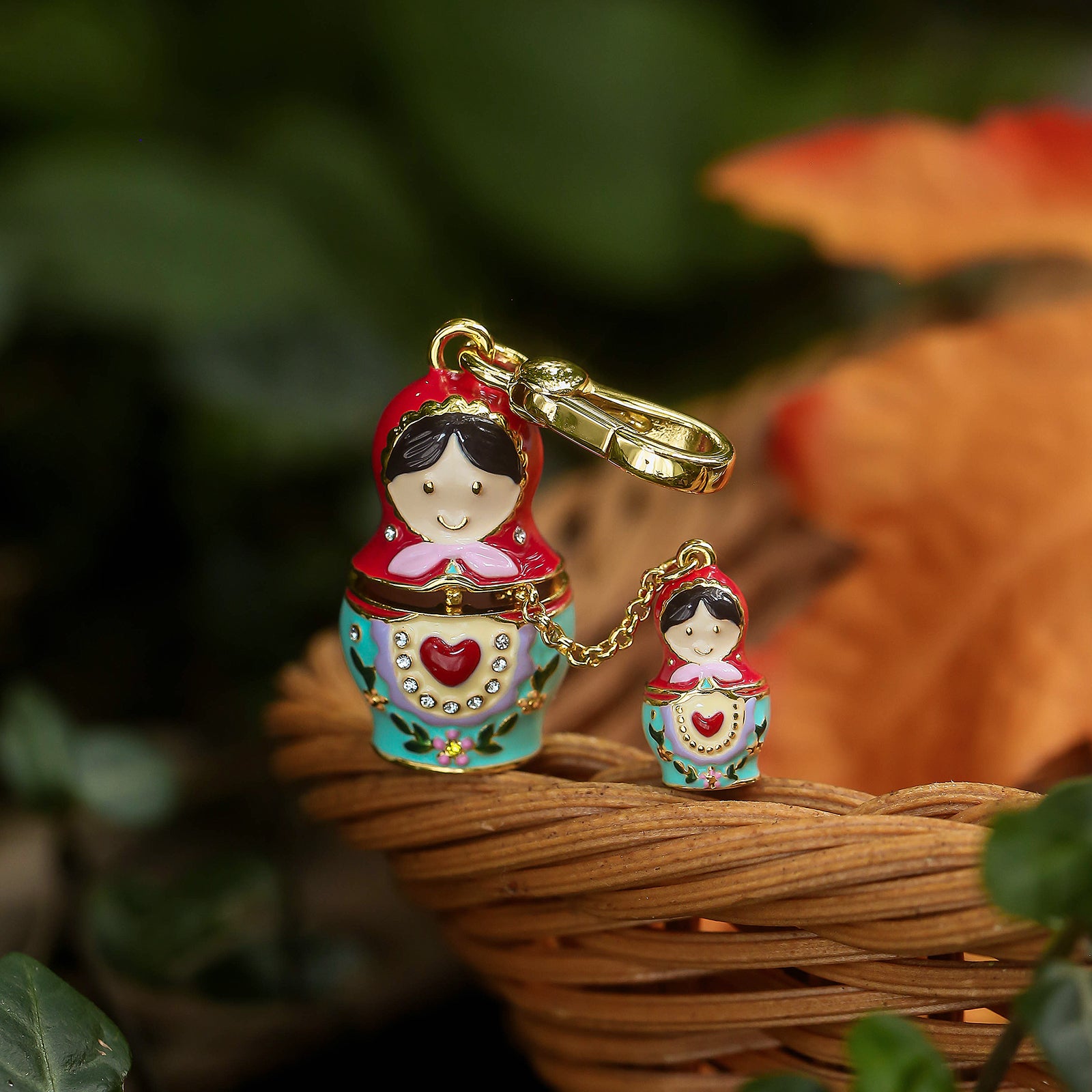 Matryoshka Locket Necklace