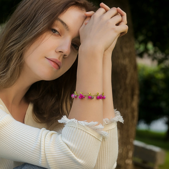 Pink Berry Bracelet Gift
