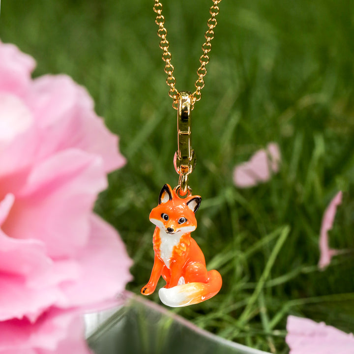 Fox Pendant Necklace