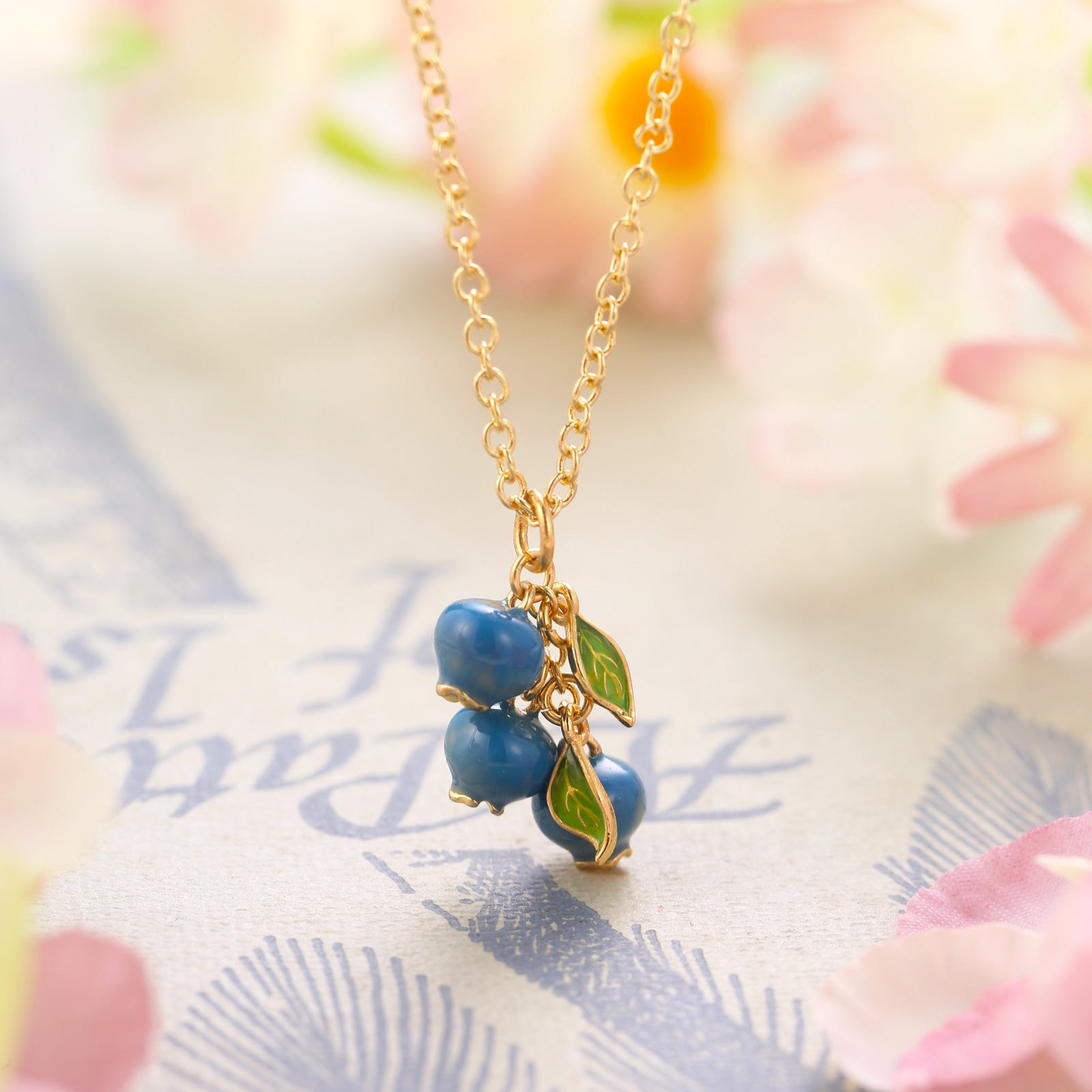 Selenichast Blueberry Necklace