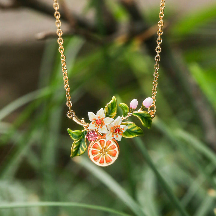 Orange Blossom Necklace