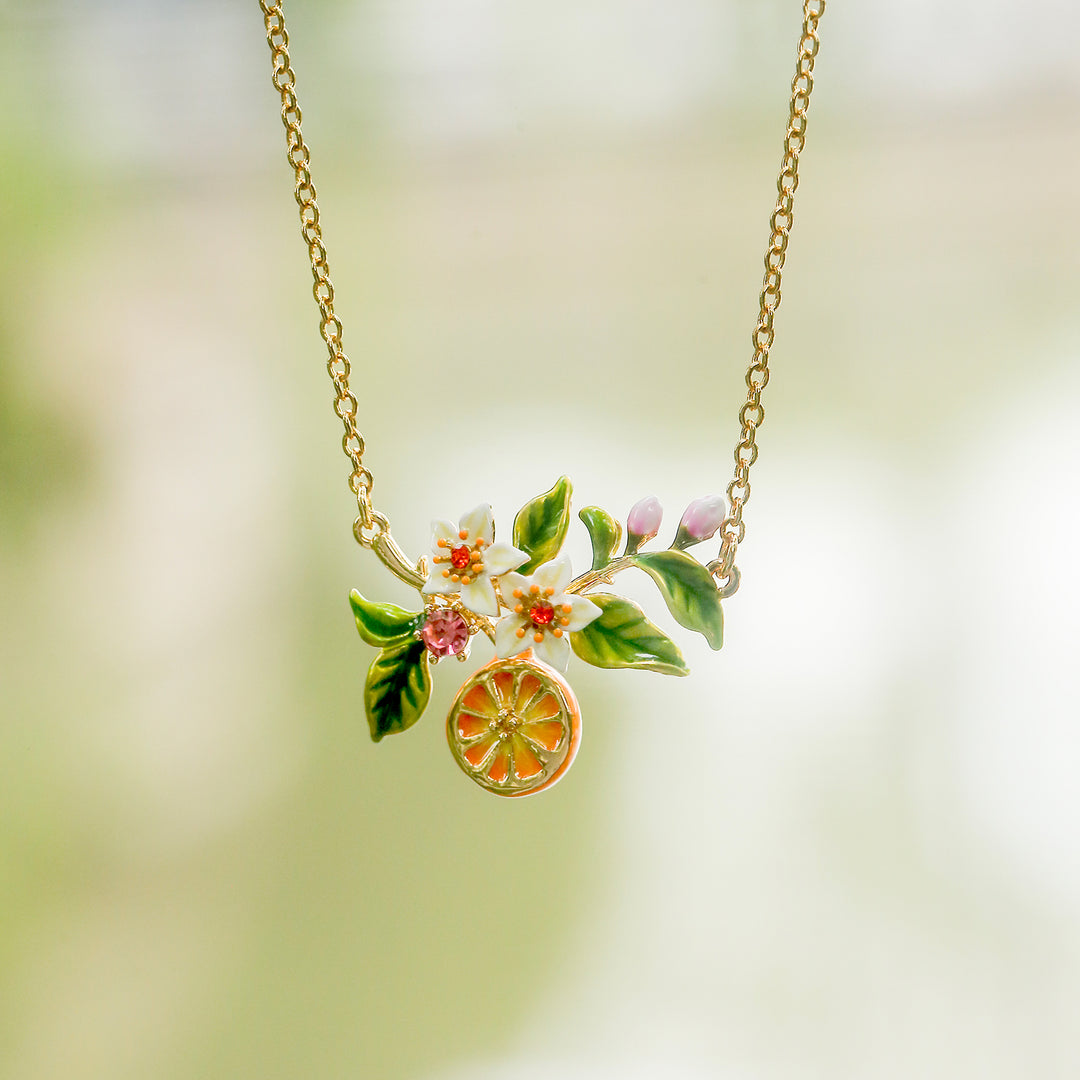 Orange Blossom Necklace