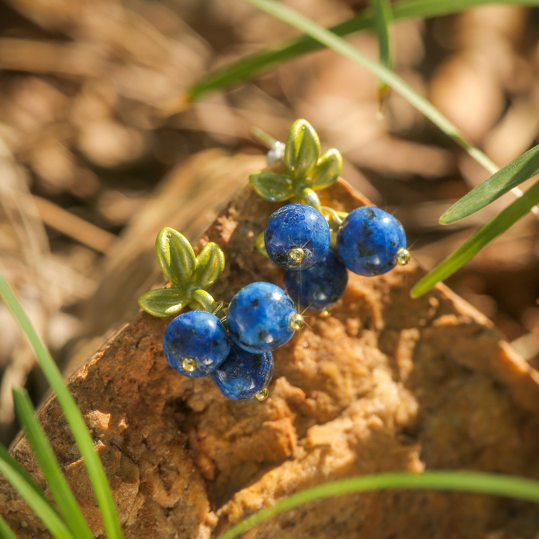 Blueberry Stud Earrings