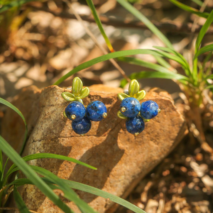 Blueberry Stud Earrings