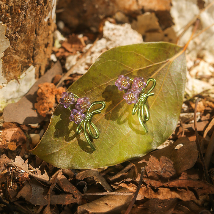 Forget-Me-Not Stud Earrings