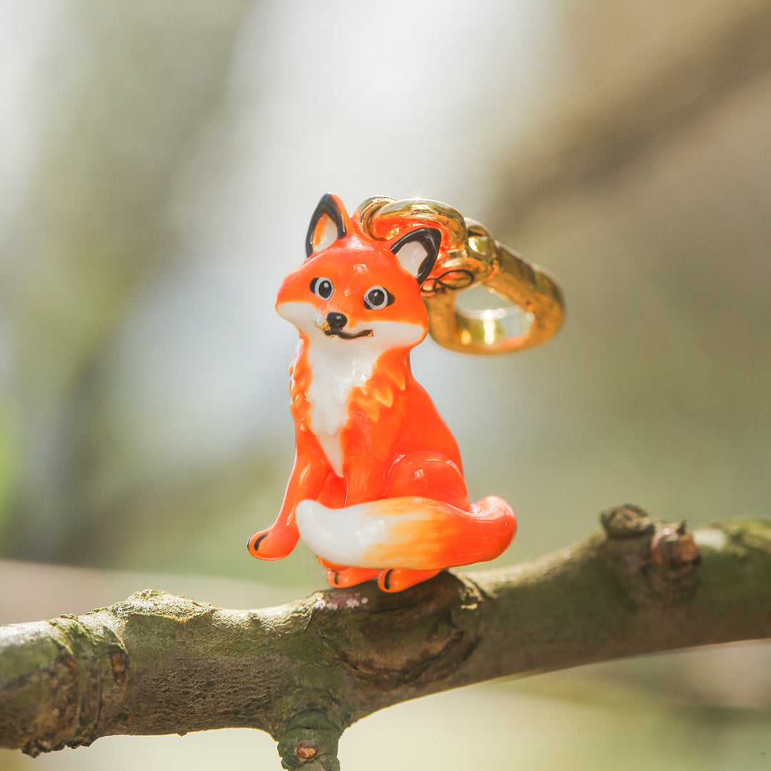 Fox Pendant Necklace