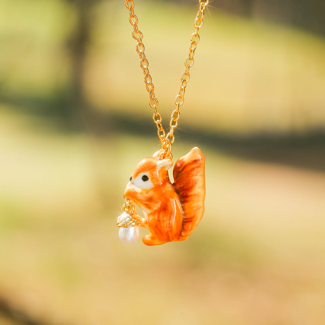 Squirrel Necklace