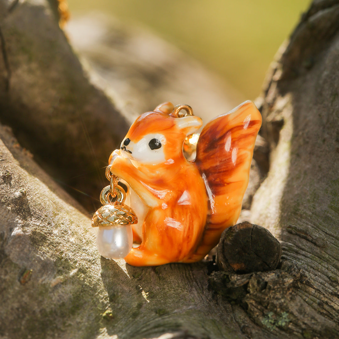 Squirrel Necklace