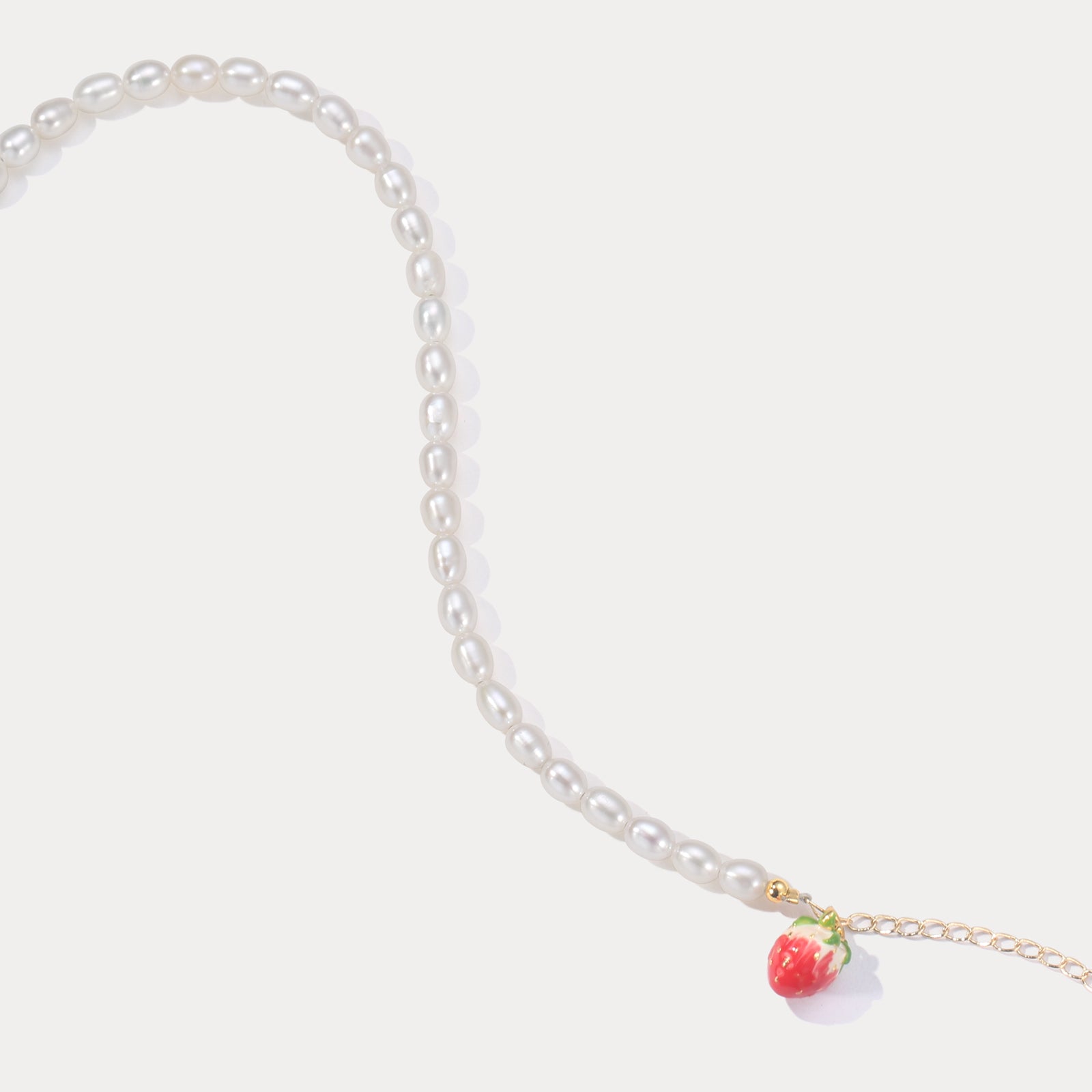 Selenichast Strawberry Pearl Anklet