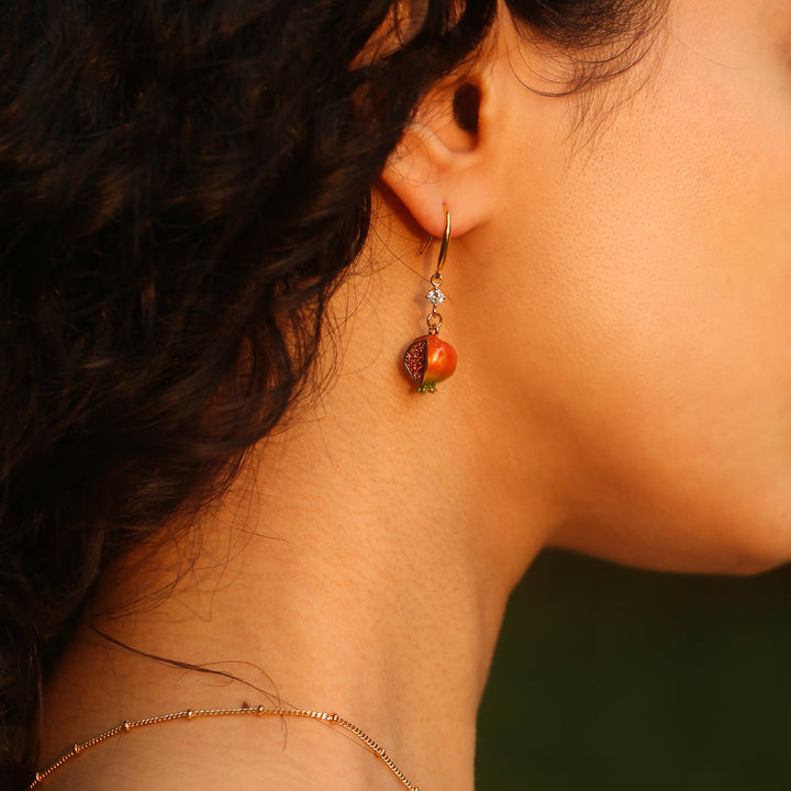 Pomegranate Earrings