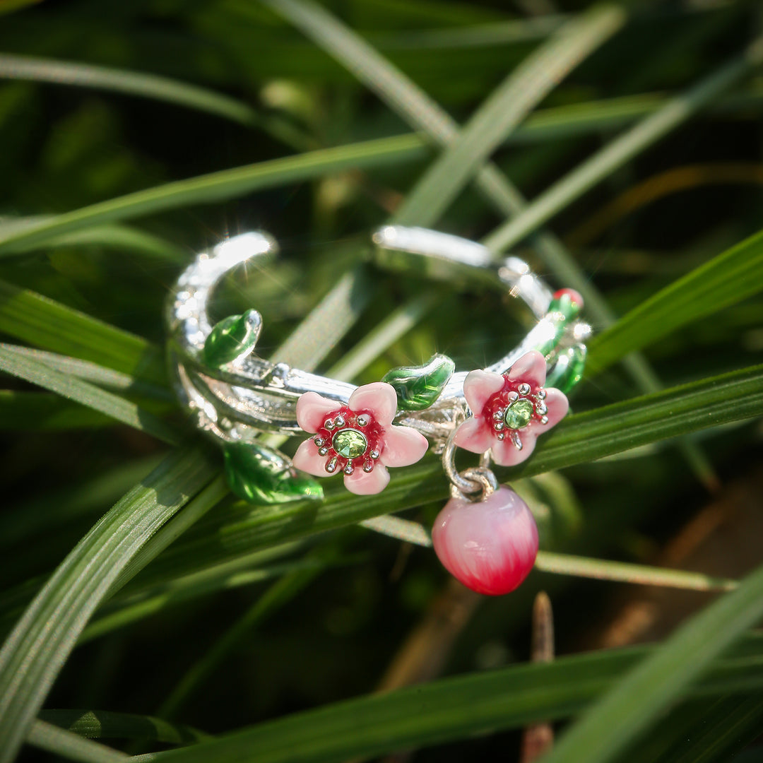 Peach Flower Ring