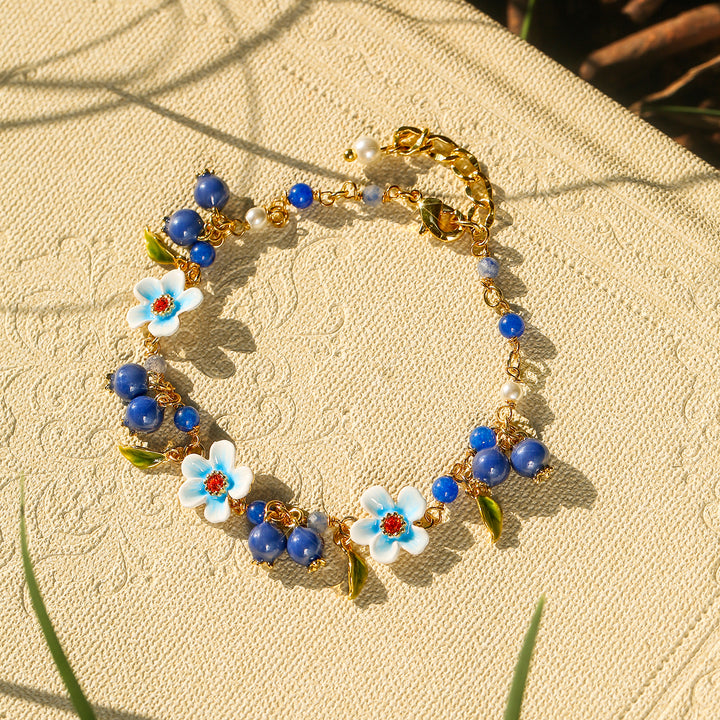 Blueberry Blossom Bracelet Gift