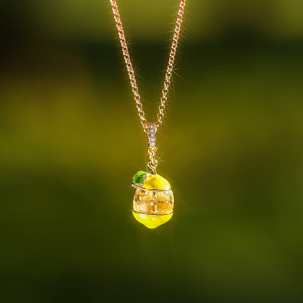 Lemon Clover Necklace 