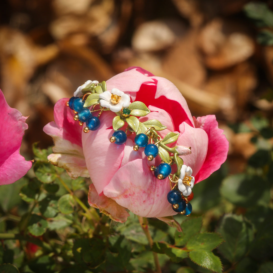 Blueberry Flower Bracelet