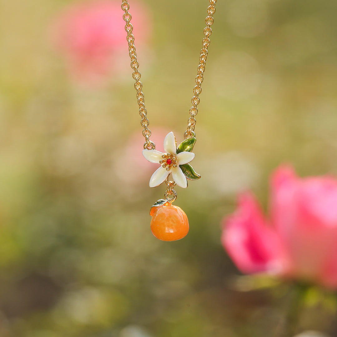 Orange Necklace
