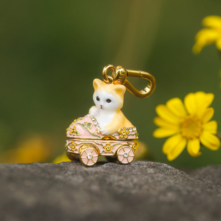 Pendentif de poussette de chaton