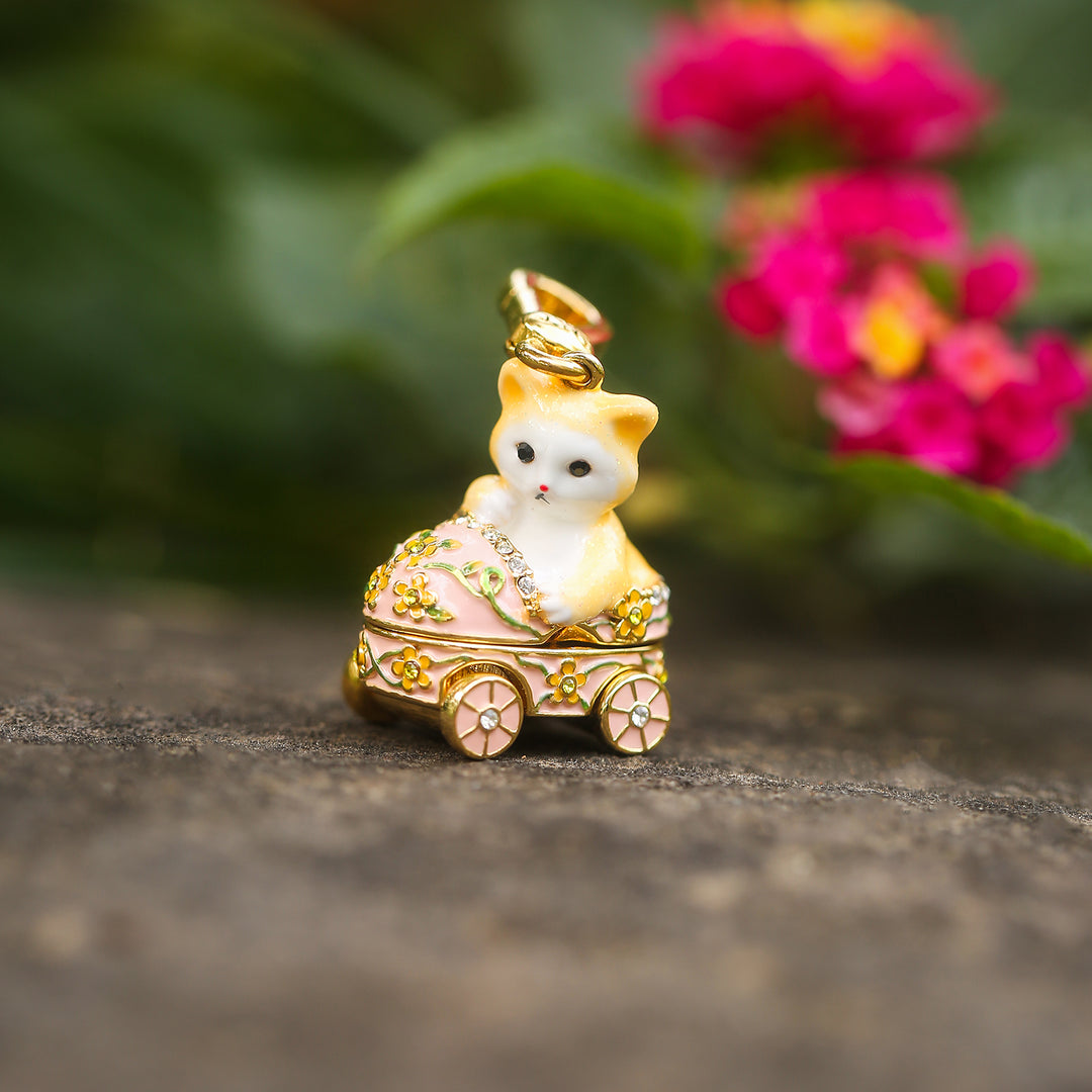 Pendentif de poussette de chaton