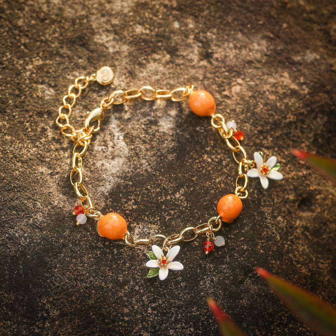 Orange Bracelet