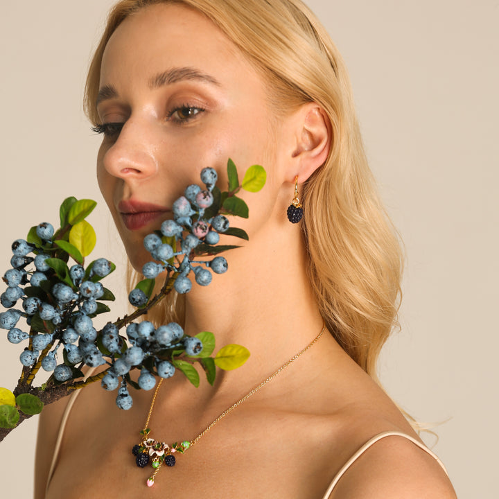 Blackberry Earrings