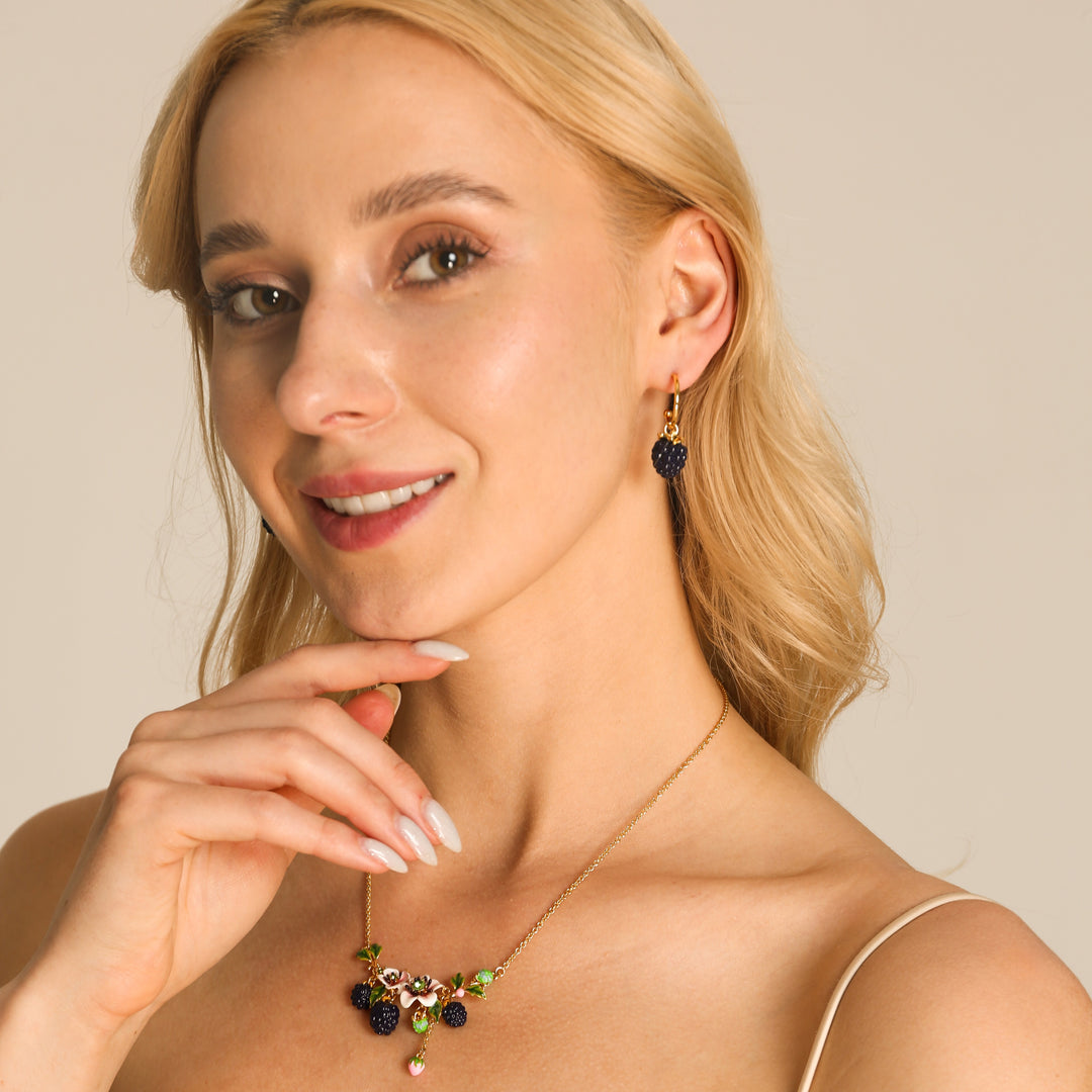 Blackberry Earrings