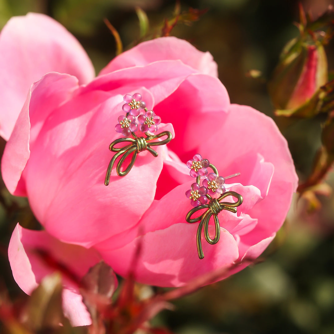 Forget-Me-Not Stud Earrings