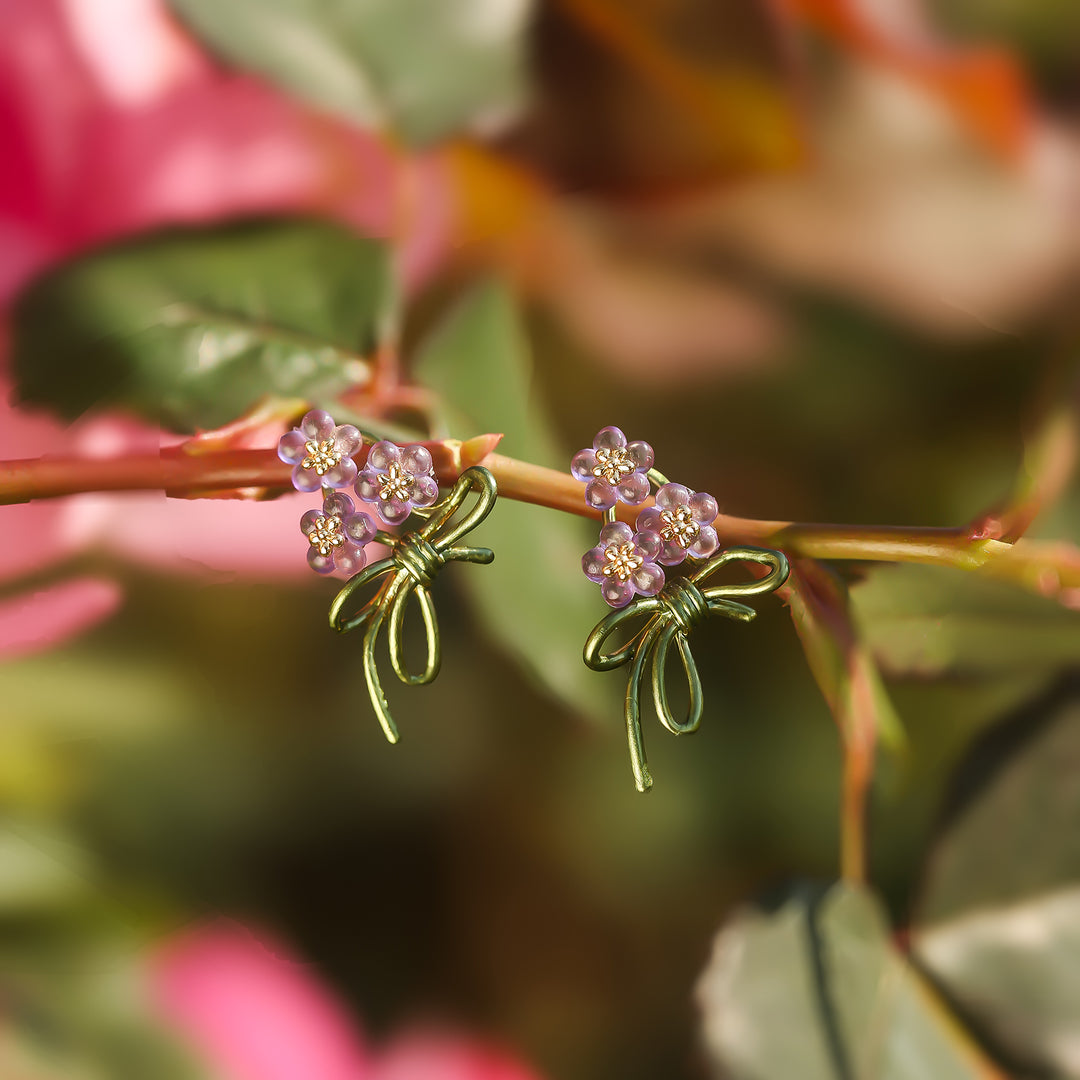 Forget-Me-Not Stud Earrings