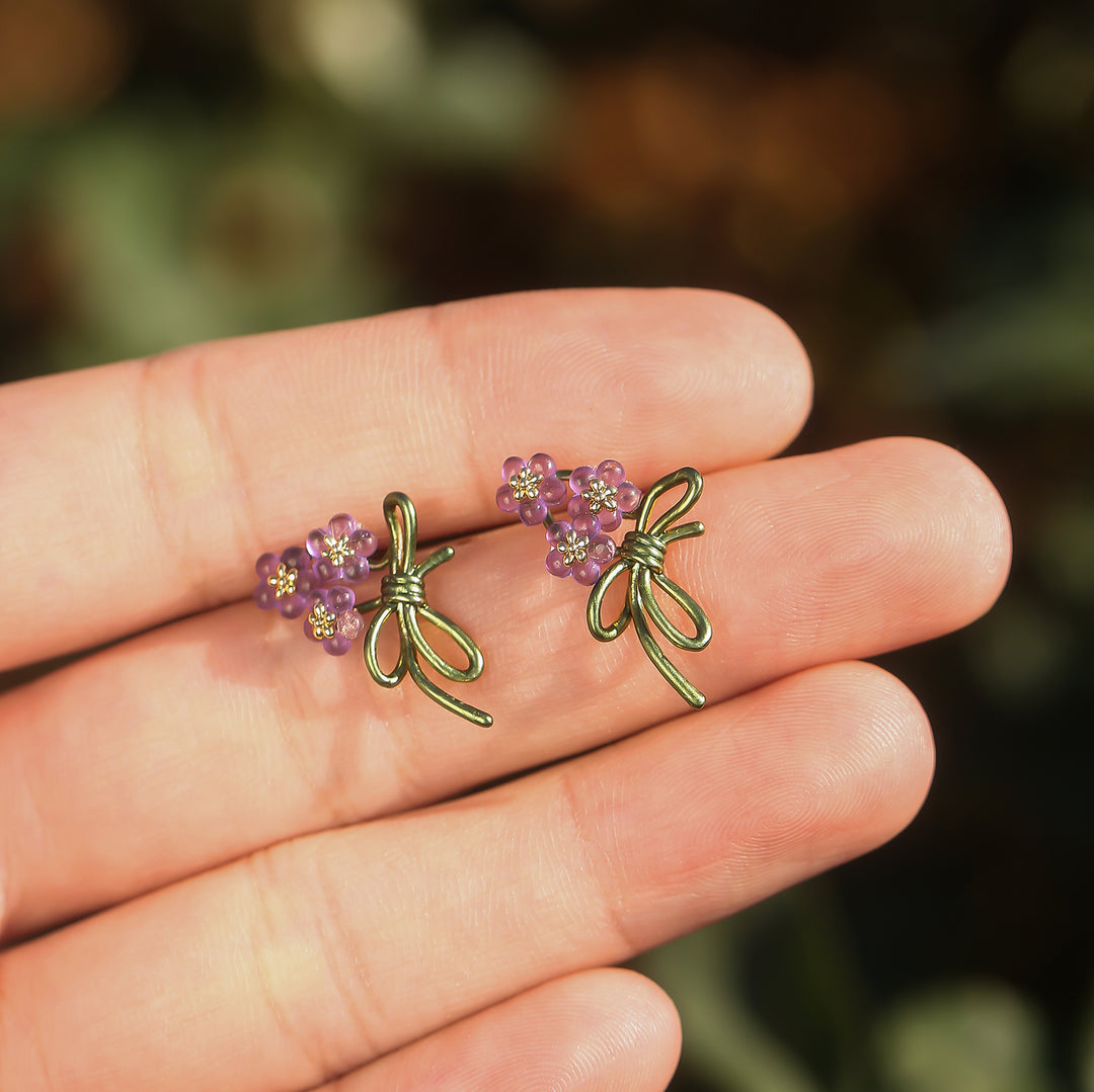 Forget-Me-Not Stud Earrings