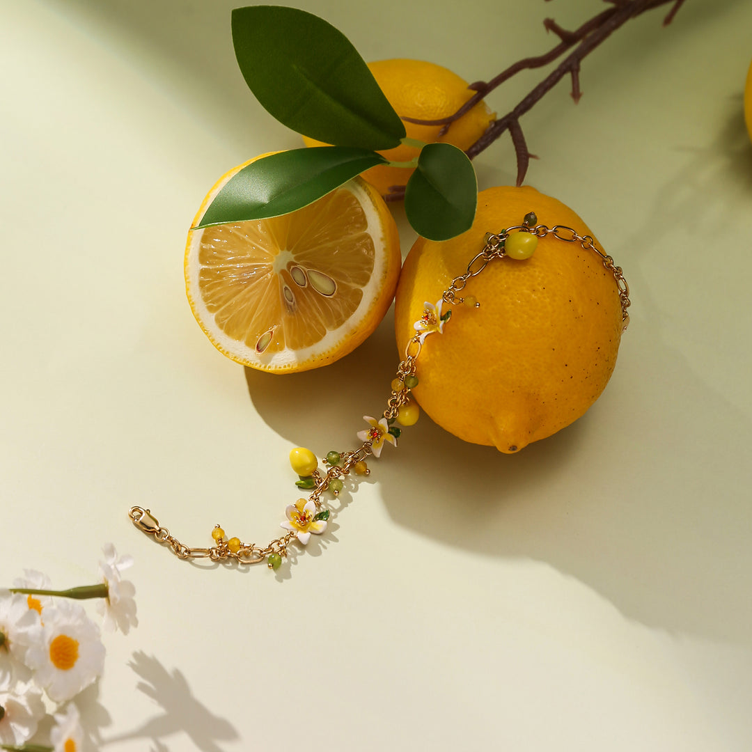 Dainty Lemon Bracelet