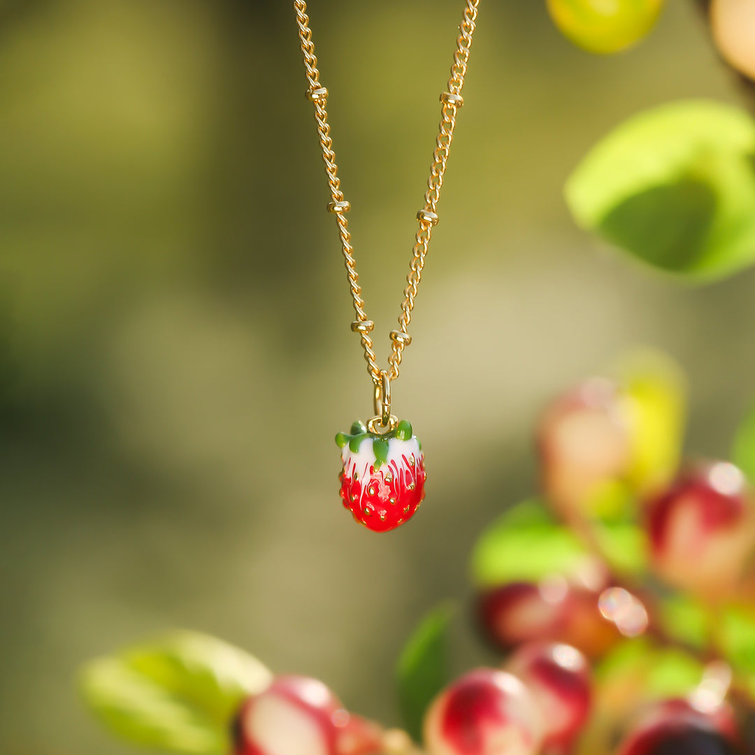 Strawberry Necklace