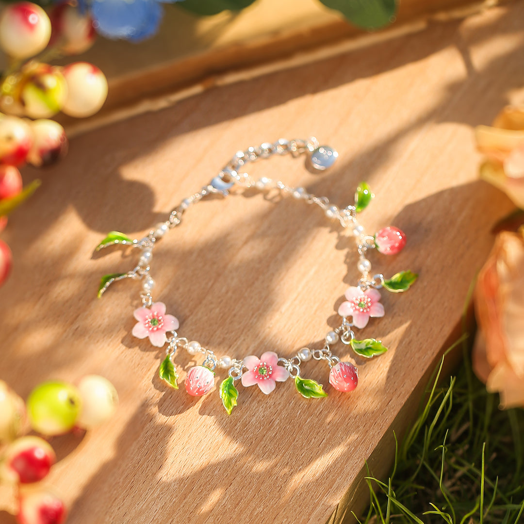 Strawberry Bloom Bracelet Gift