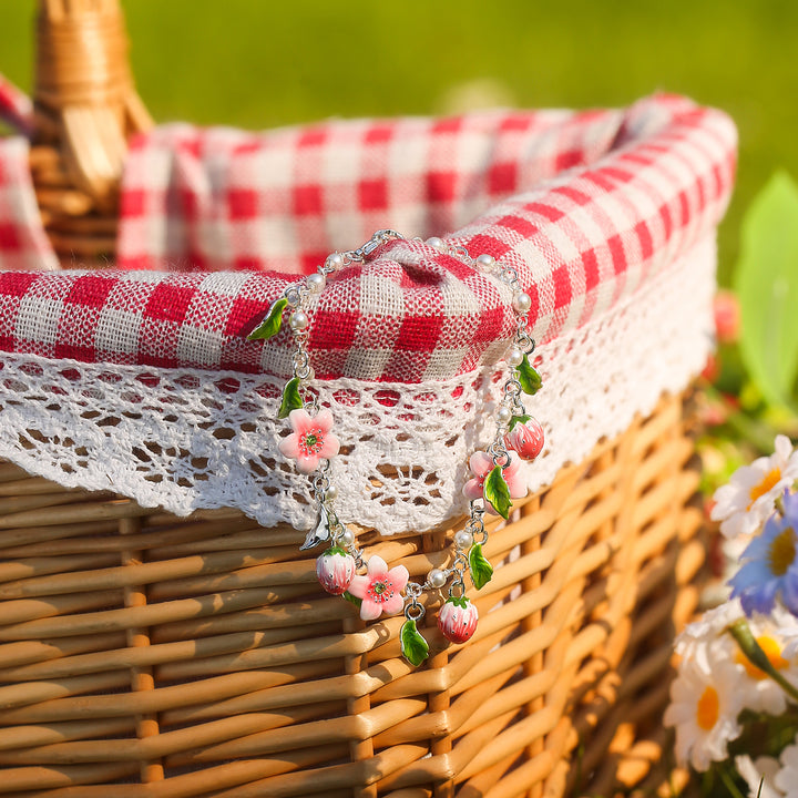 Strawberry Bloom Bracelet Gift For Women