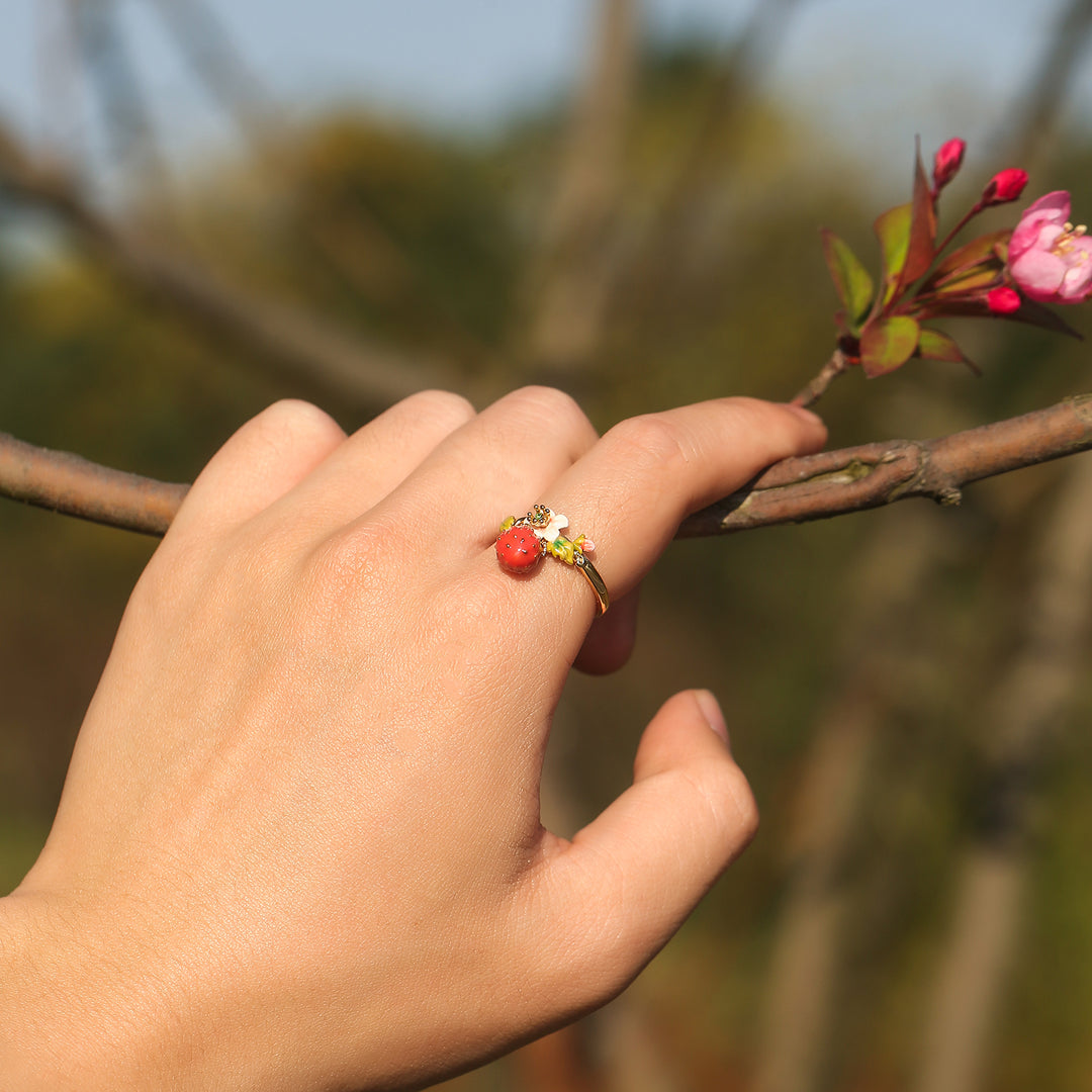 Strawberry Bloom Ring