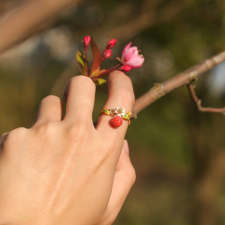 Strawberry Bloom Ring